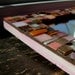 Orange and Pink Patchwork Mirror
