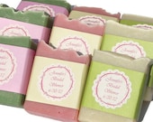 Custom Wedding Favor or Party Favor Soaps - 8 dozen - 96 Soaps