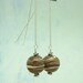 Chocolate Swinging Sister Earrings