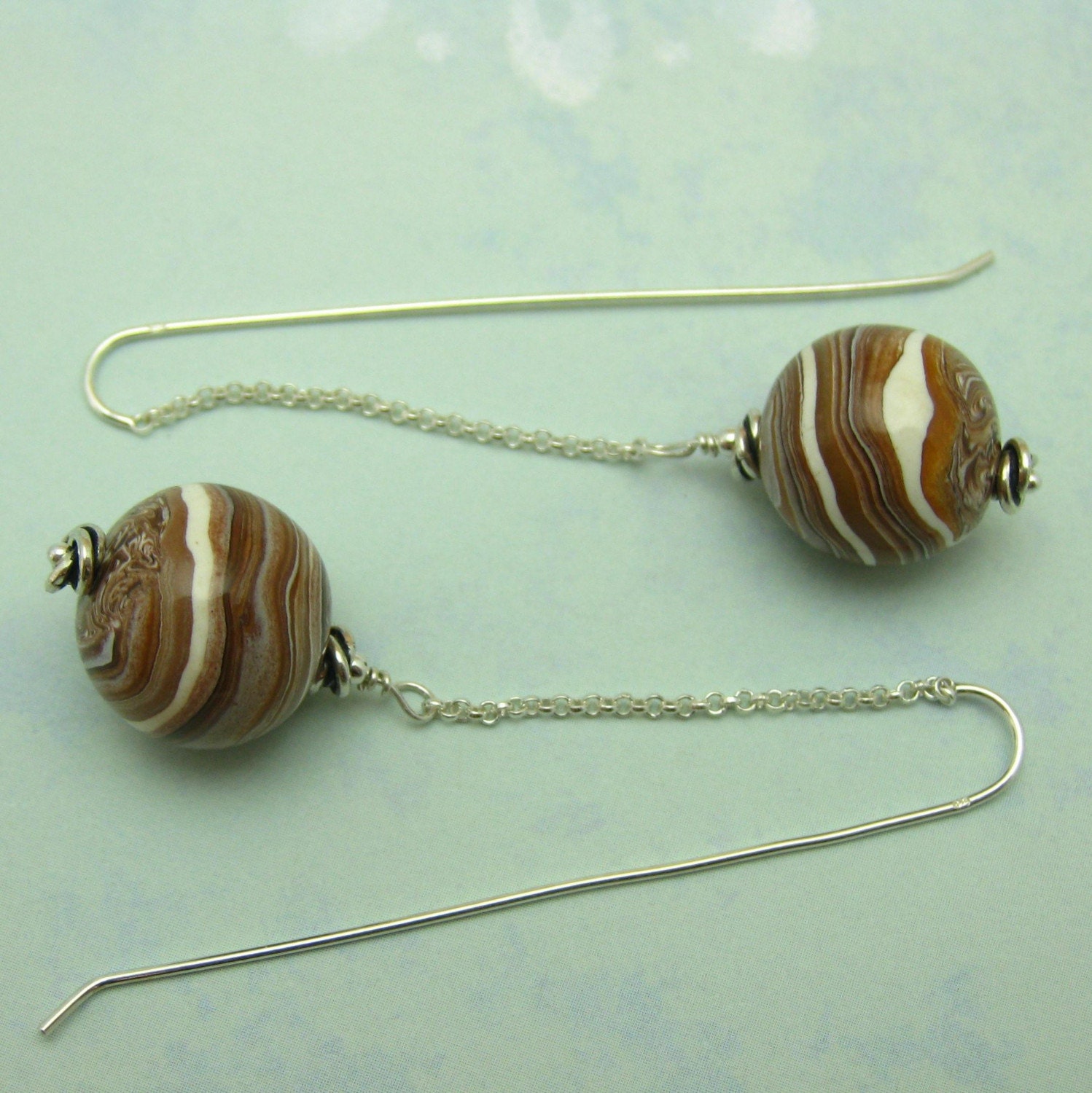 Chocolate Swinging Sister Earrings