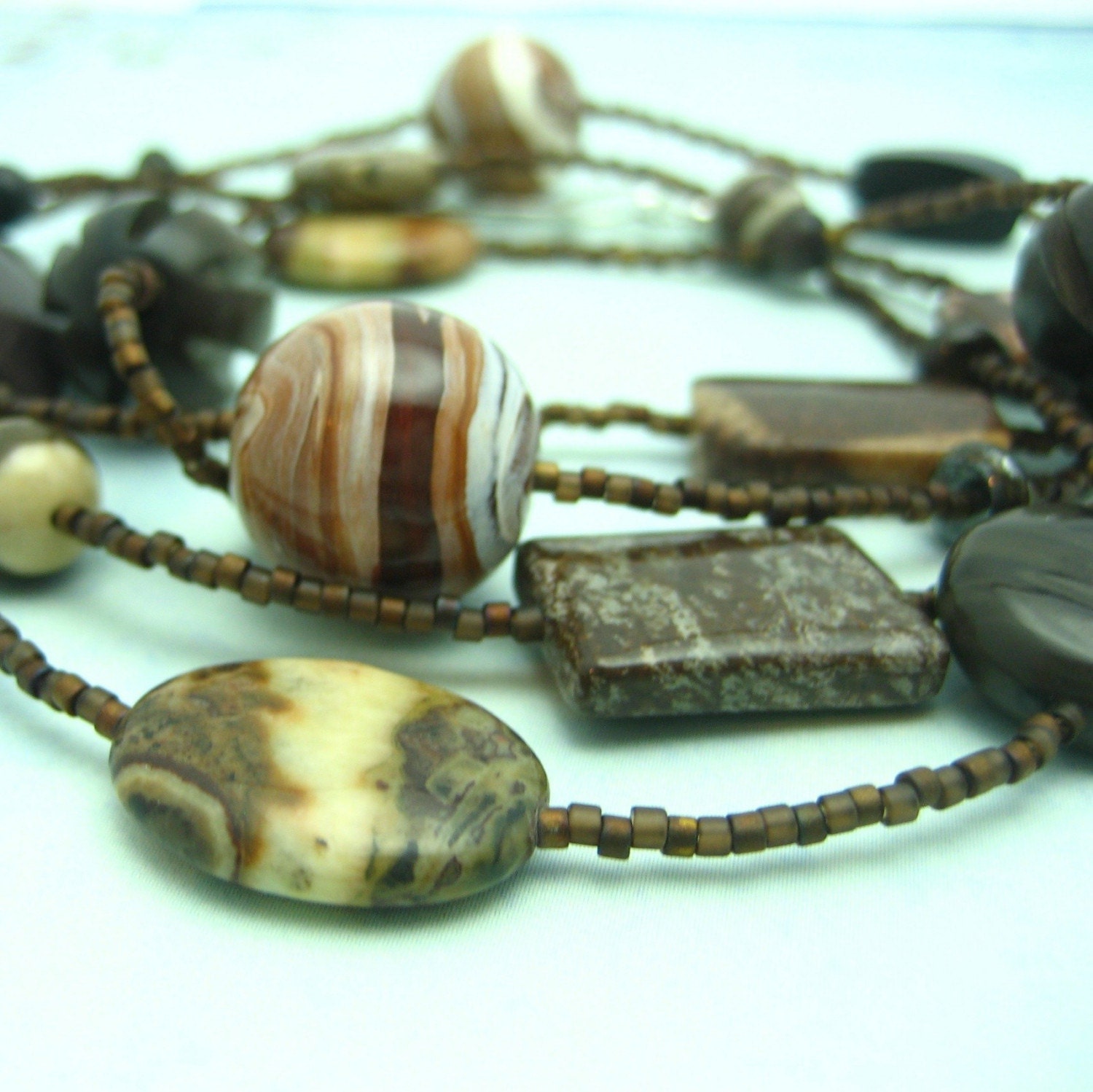 Chocolate Swinging Sister Earrings