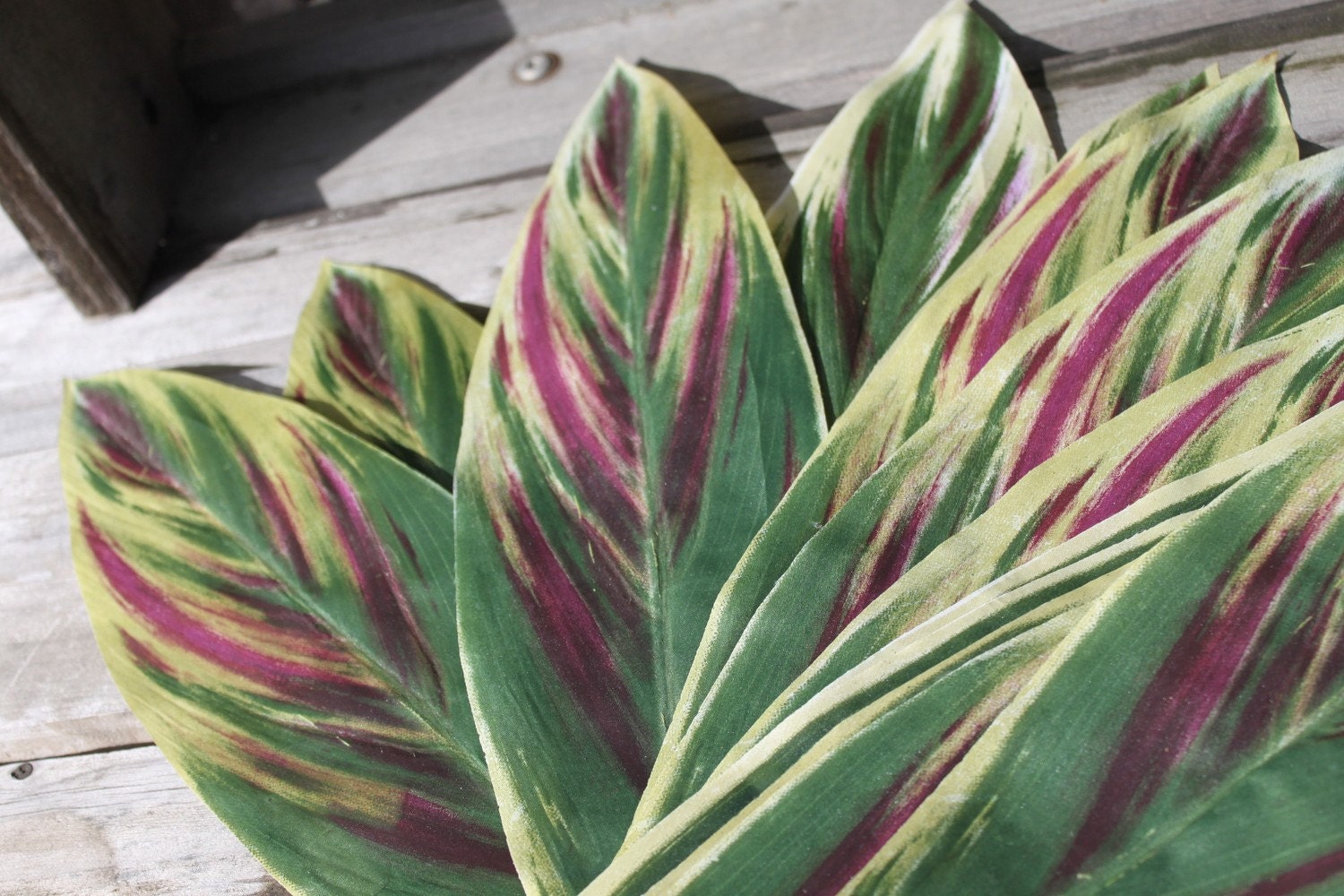 Silk Ti leaves Ti leaf Polynesian costumes by islandcostumes
