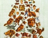 Vintage Lassie Pile Collage