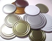 Tin Can lids - set of 10
