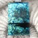 Relection Tree Fused Dichroic Glass Pendant and Necklace 070711p103