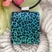 Dichroic Fused Glass Pendant - Dichroic Fused Glass Jewelry - Necklace 022912p107