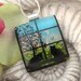 Cat Necklace Jewelry - Fused Glass Pendant -Dichroic Fused Glass Jewelry - Cat Pendant - Glass Necklace - Daily Rituals - 061112p110rl