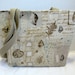 Seashells Purse Tote Medium Beach Inside Pockets Ready To Ship