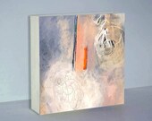 Abstract Art - Abstract Painting - Abstract on Wood - Wood Block - Canvas Print