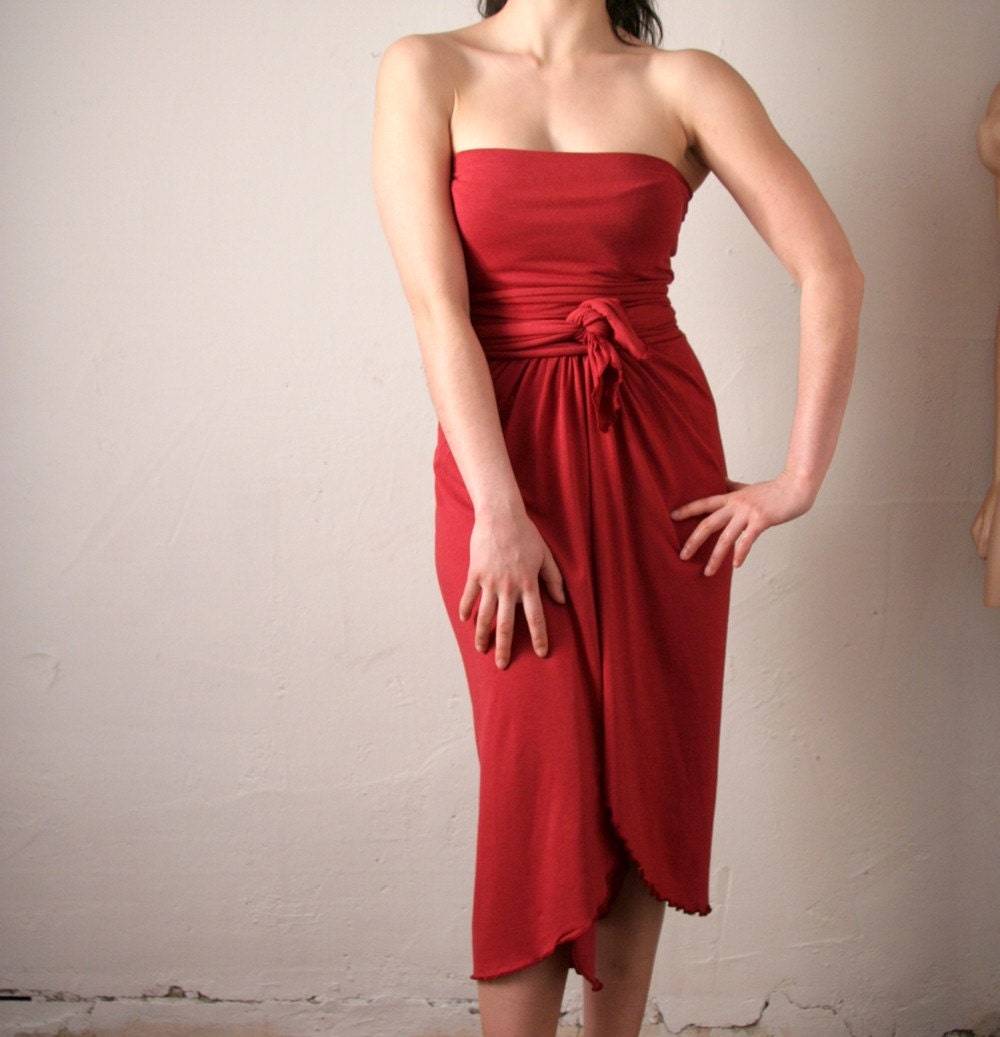 womens bamboo sarong jumpsuit  - made to order