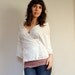 linen kimono wrap - ready to ship - sample sale size small