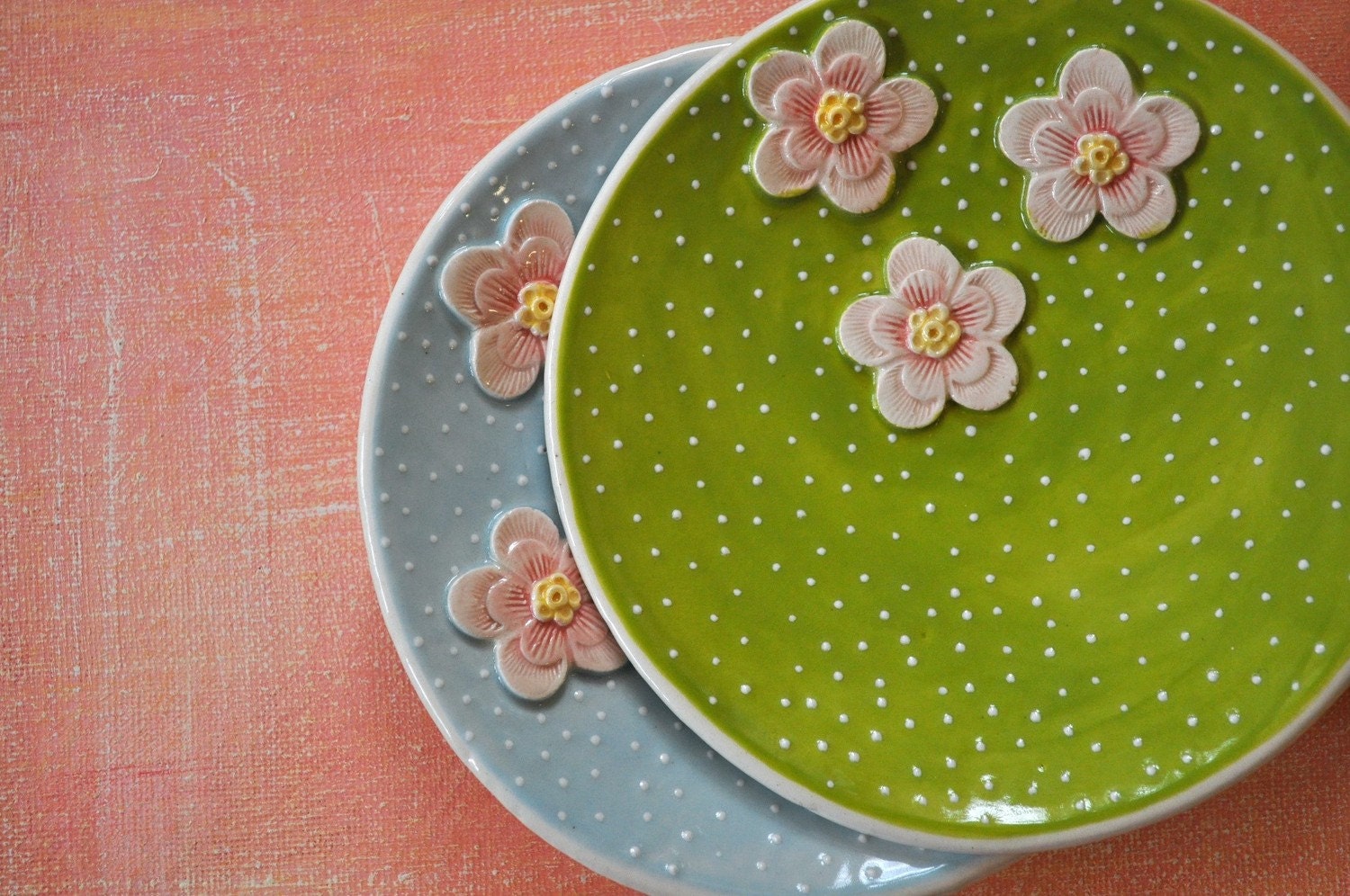 The Dotted Lime- tidbit plate