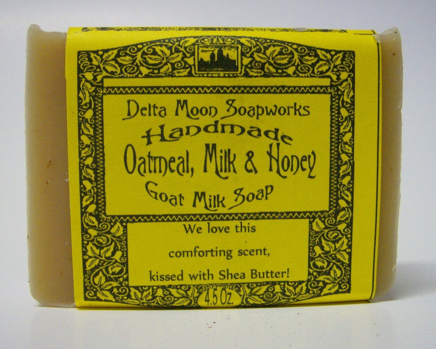 Oatmeal Milk and Honey Goat Milk Soap with Shea Butter  sensitive skin
