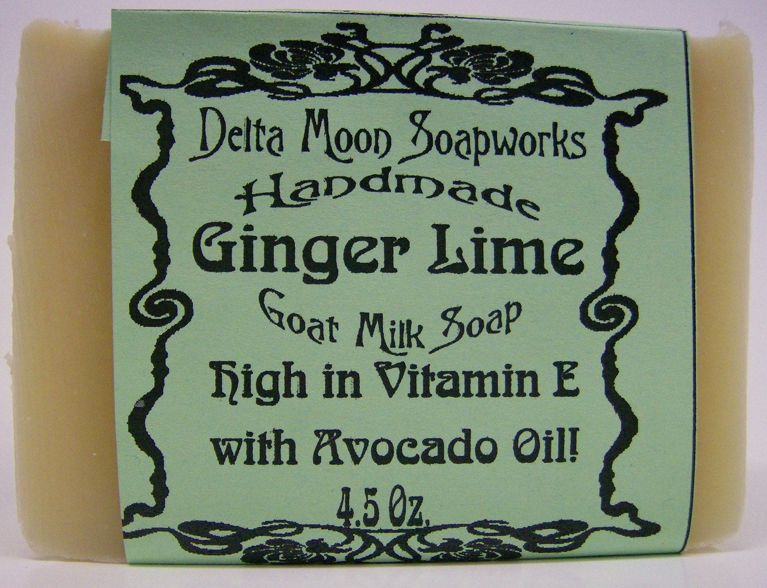 Ginger Lime Goat Milk Soap with Avocado Oil