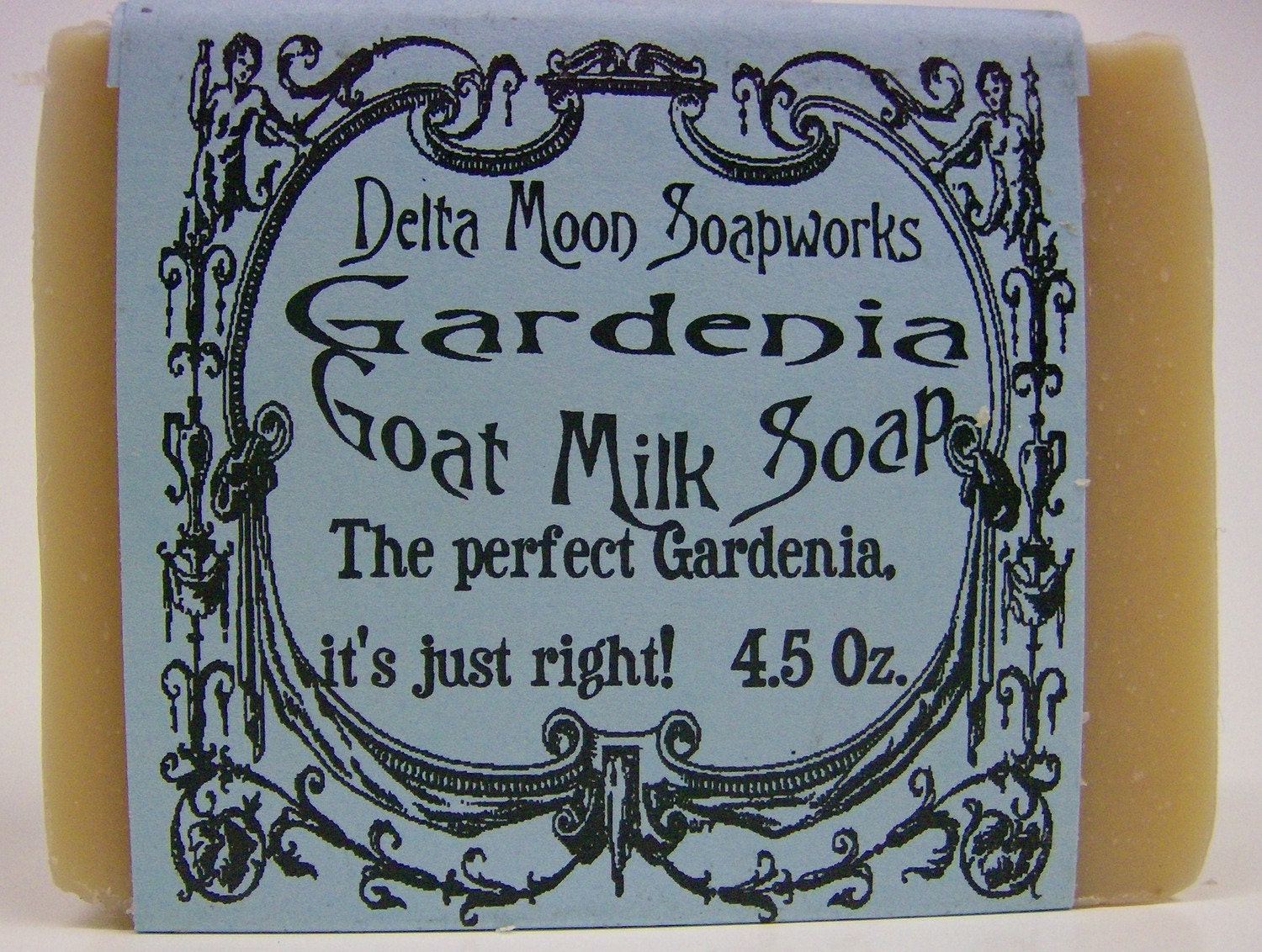 Gardenia Goat Milk Soap with Olive Oil and honey