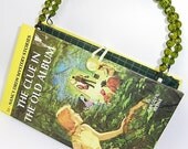 Handmade Nancy Drew Book Purse - Clue in Old Album - Book Handbag