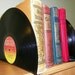 Recycled Record Bookends Book Ends for Office