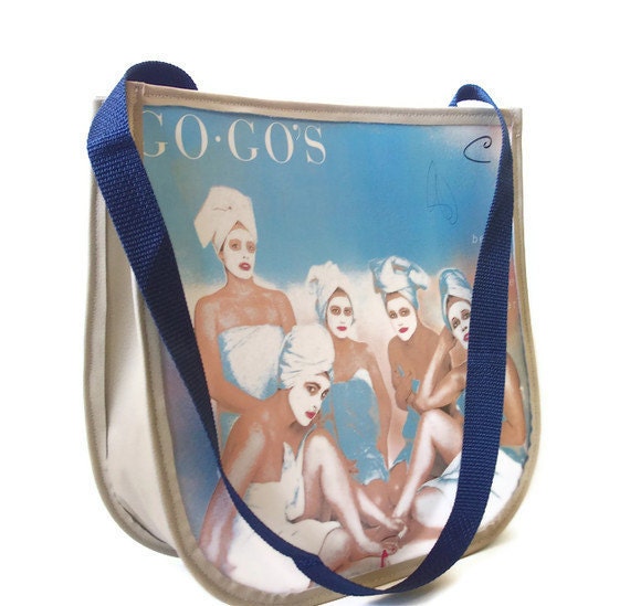 Go Gos Record Purse Handbag - Beauty and the Beat