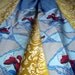 Spider Man Pants Vintage Plaid Wide Leg Mens Pants with Upcycled Spiderman Legs 34x36