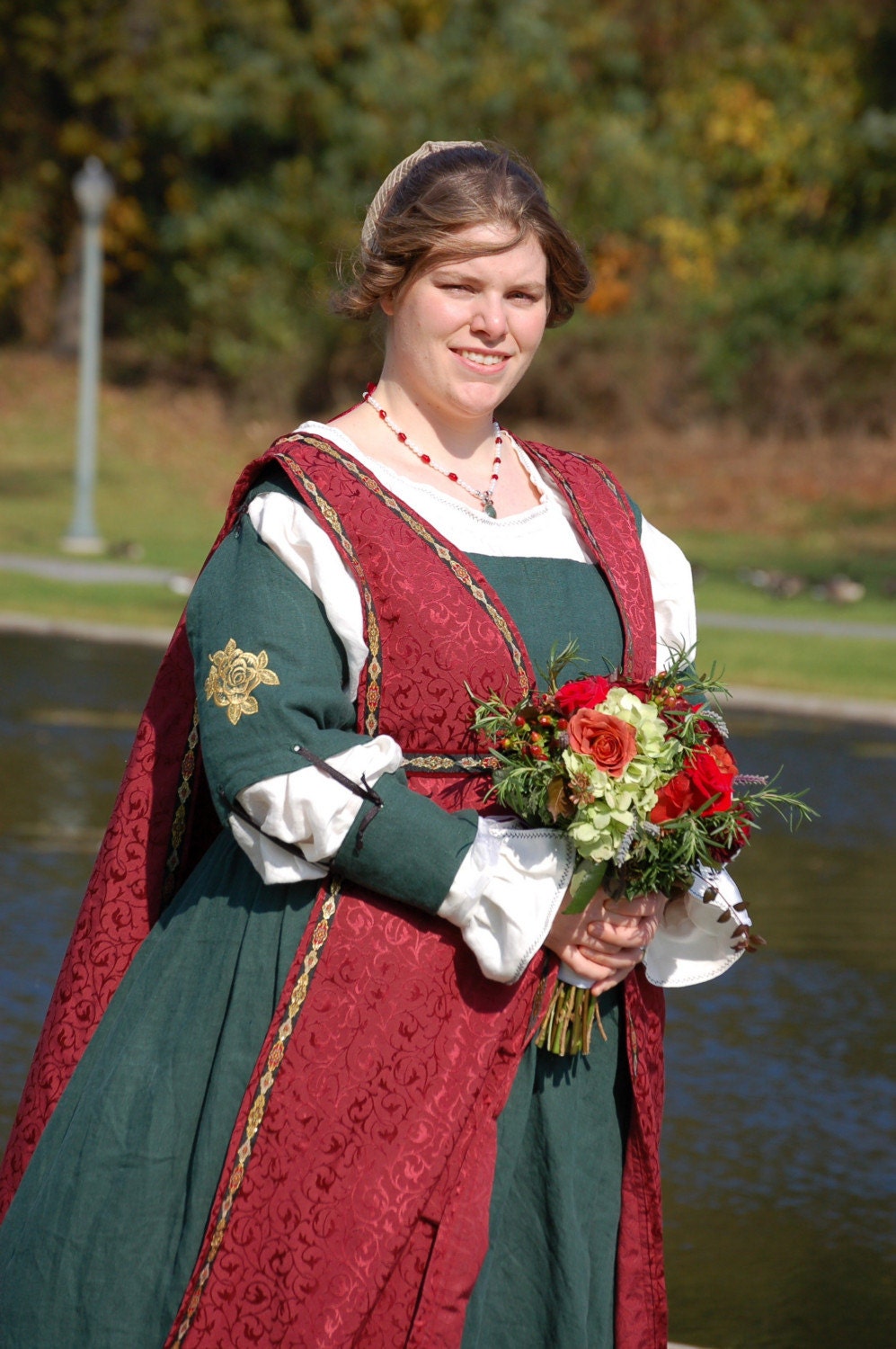 Renaissance Medieval SCA Italian Gown CUSTOM Garb