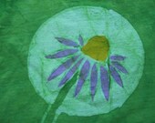 Batik Purple Coneflower in the Moonlight Toddler Tee- size 12mth