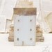 New Home Nursery Decor Soft Nuetrals Wood House Sculpture