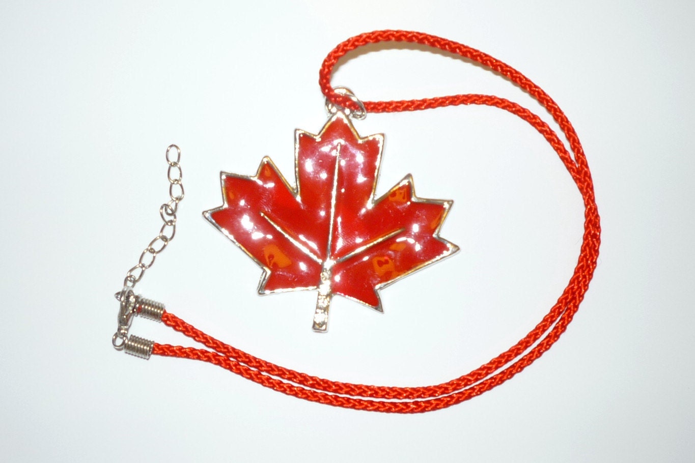 Canadian Maple Leaf  Necklace