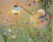 a nightwalk print