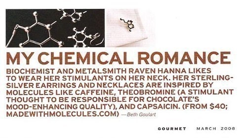 caffeine earrings
