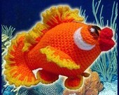 Amigurumi Pattern Crochet - Bubbles, the little goldfish