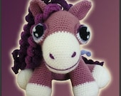 Amigurumi Pattern Crochet PDF - Heather The Pony