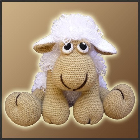 Amigurumi Pattern Crochet - Elton, The Sheep