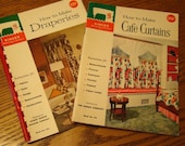 Two Vintage Singer Sewing Books- Draperies and Cafe Curtains