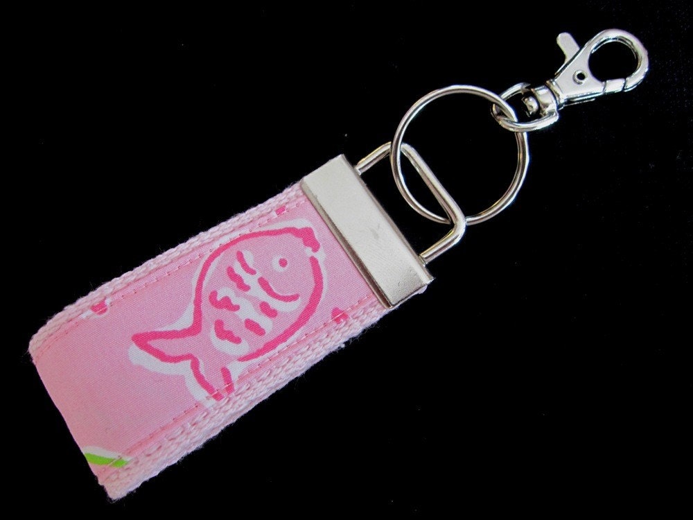 BLOWING BUBBLES Mini Fingerlet Clip On Key Fob