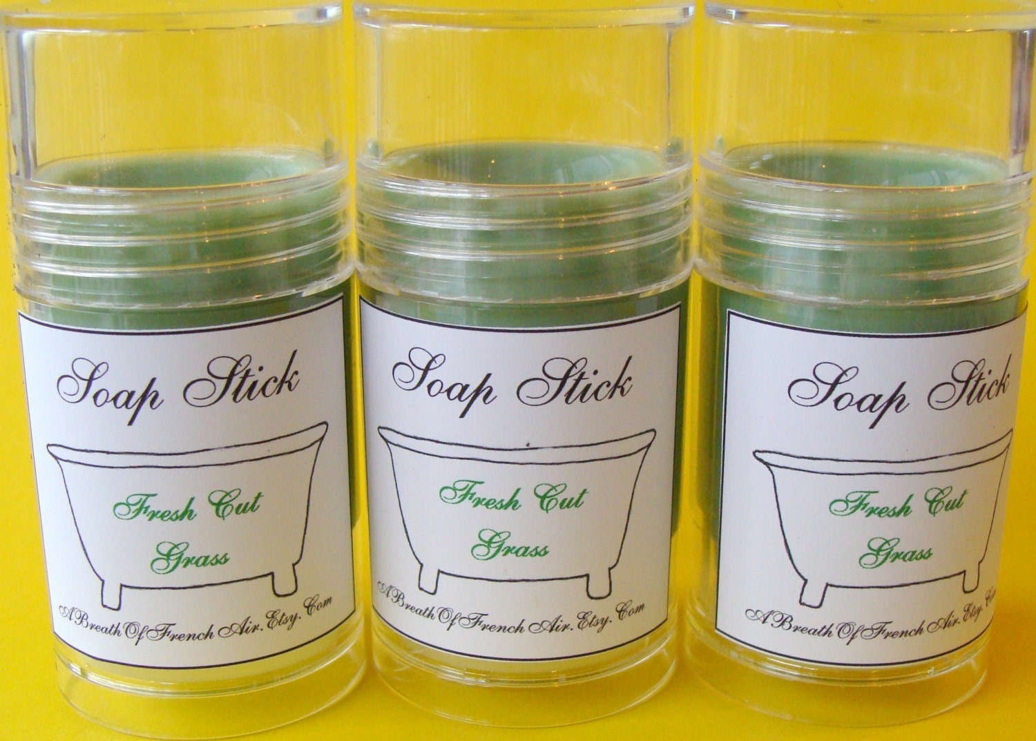 Freshly Cut Grass Soap Stick - Soap On The Go - Goat's Milk Soap