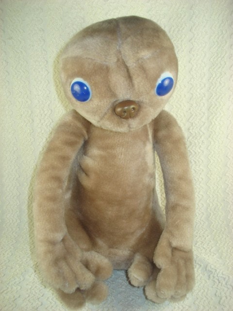 1982 E.T. Extra Terrestrial Large Plush Doll By by TimelessTotes