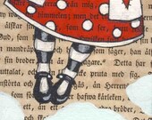 Over the clouds II- Original ACEO