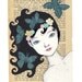 Blue butterflies - Print