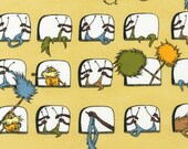 Dr. Seuss, The Lorax, Windows Earth Organic Cotton Fabric - Half Yard