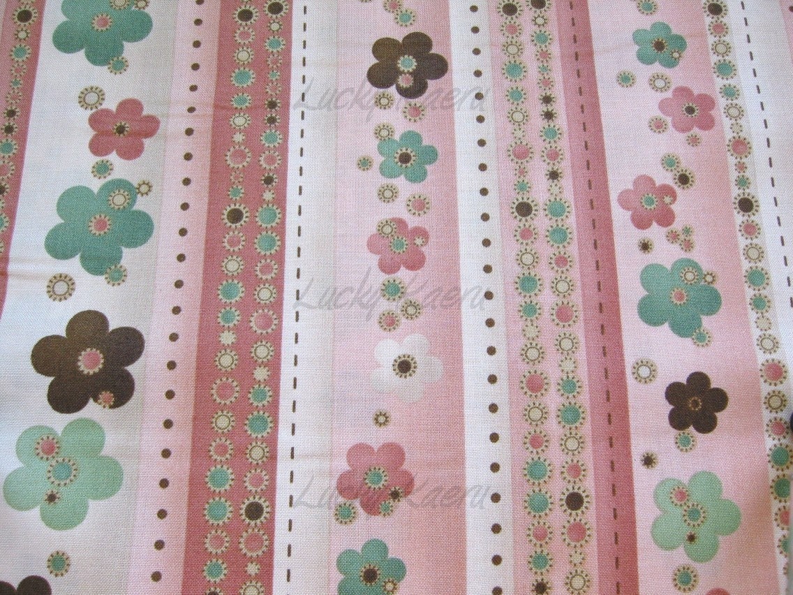 SALE Cosmo Cricket, Jitterbug Peach Fabric - Half Yard