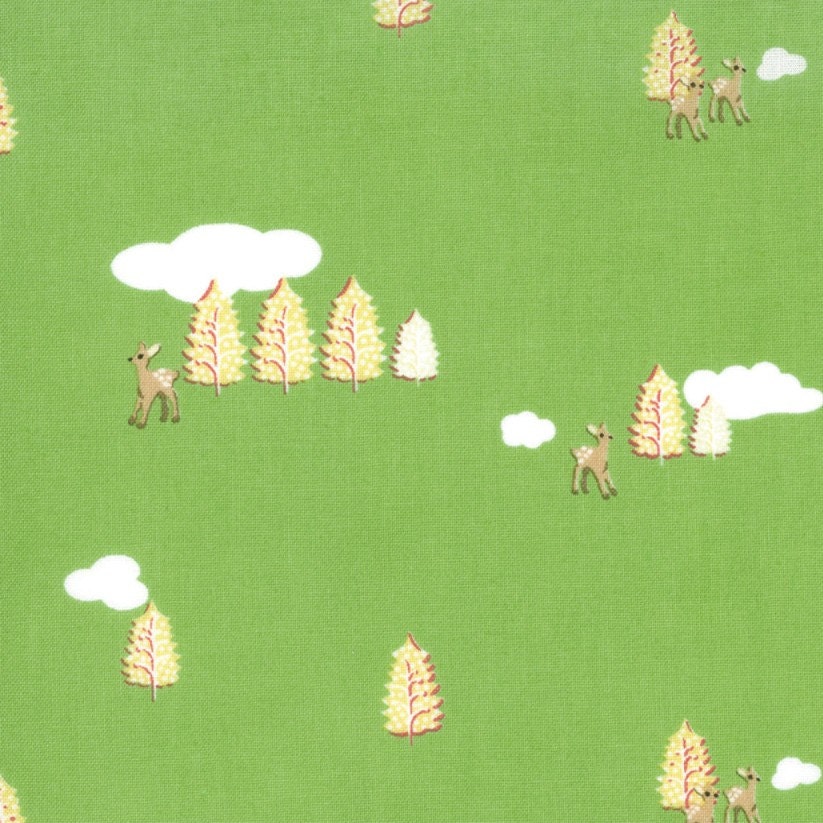 SALE Lauren and Jessi Jung, Hideaway, Hideaway Glade Pine Fabric - By the Yard