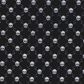 Michael Miller Knit Pirates Gray Fabric - By the Yard