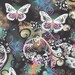 Michael Miller Filigree Flutter Fabric in Multi - By the Yard