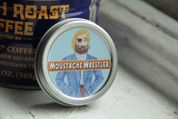 Moustache Wrestler - "Shipwright" Mustache Wax -1oz
