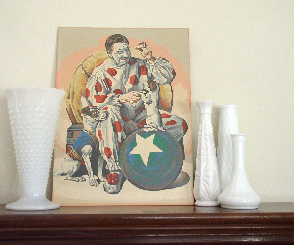 Norman Rockwell Clown