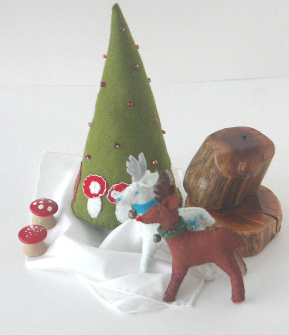 One of Every Reindeer (Wool Felt Tutorial PDF)