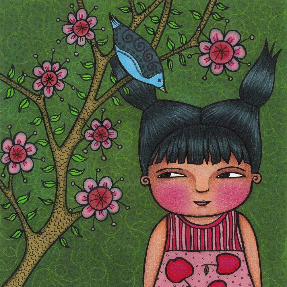 Whisper of a Little Bird - Art Print