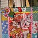 Sweet Jenny Burro Vintage Coloring Book Tote with Sweet Corsage FREE SHIPPING to the USA