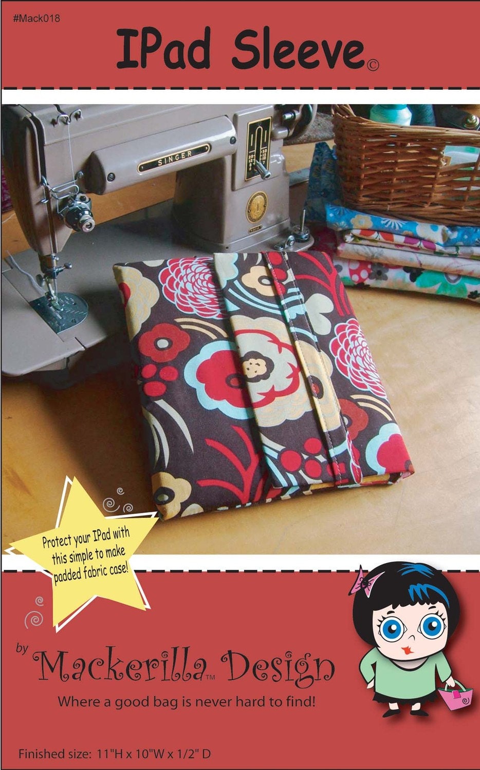 Ipad Sleeve Sewing Pattern PDF