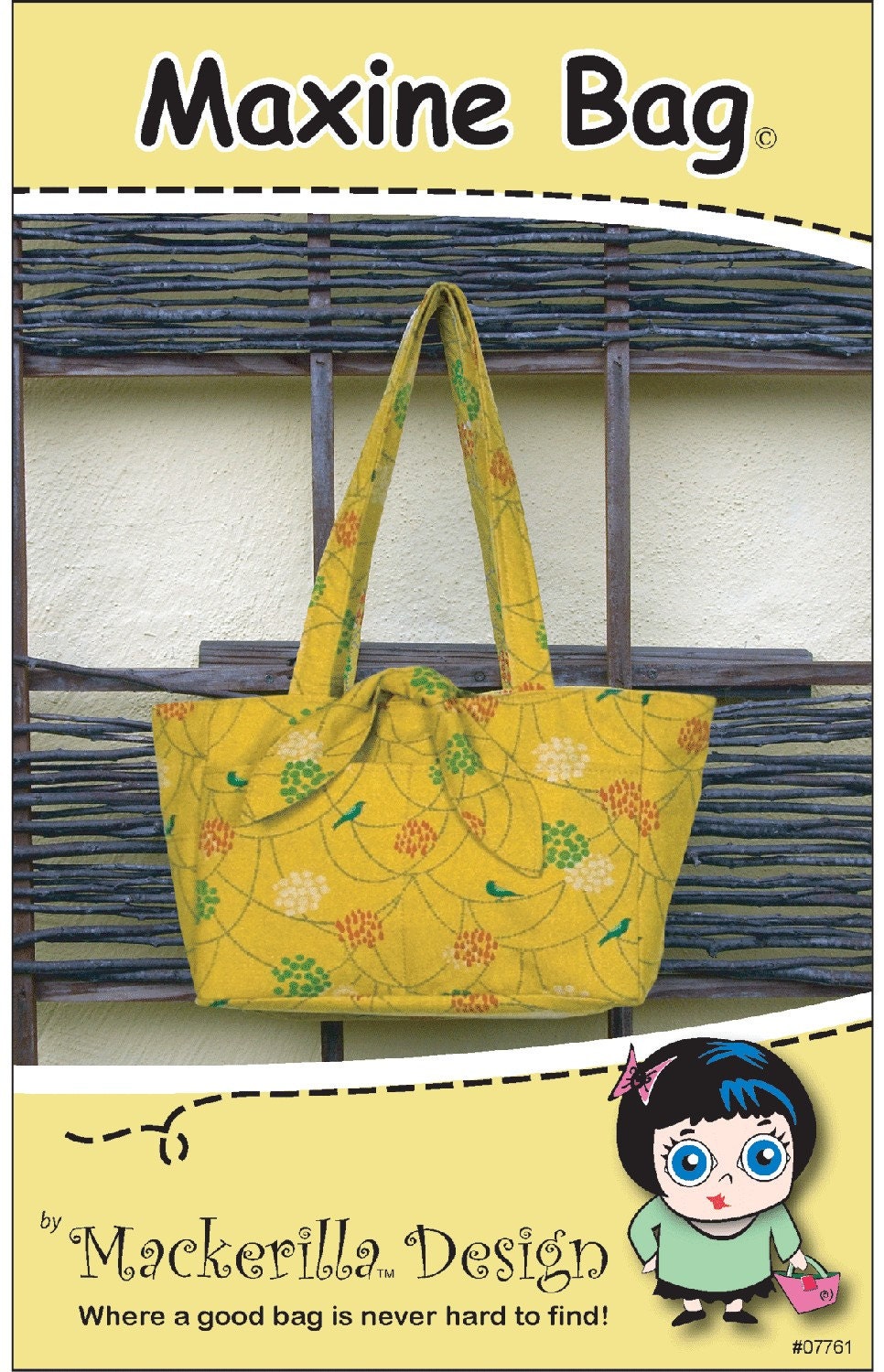 Maxine Handbag Sewing Pattern PDF